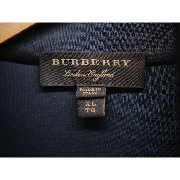 Burberry High Shine Technical Track Jacket Navy Men's XL - Picture 4 of 15